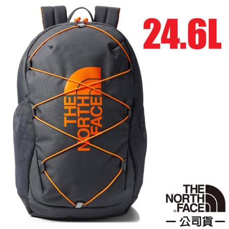 【美國 The North Face】童Youth Jester抗撕裂多功能減震後背包24.6L/52VY-8A3瀝灰✿30E010